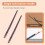 30Pcs Sewing Leather Needle Manual Lacing Threading Single-Prong Steel Needle Leather  Tool 4