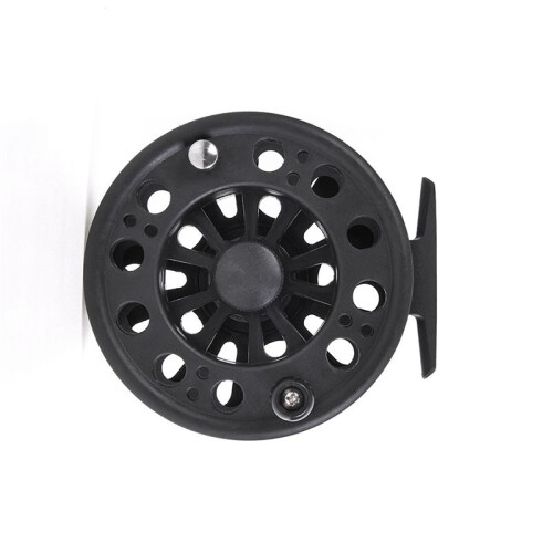 GLA8/9 Black Plastic Fly Fishing Reel Right or Left Can Be Changed Plastic Fly Reel 2