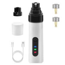 Pet Nail Grinder Dog Nail Trimmer Rechargeable Usb Pet Nail Grinder Nail Grinder for Dogs Pet Grooming Tools
