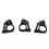 50PCS PE Pipe Clamp Φ16 Irrigation Pipe Fixed to Prevent Water Leakage Sprinkler Drip Pipe Accessories Fixed Snaps 8