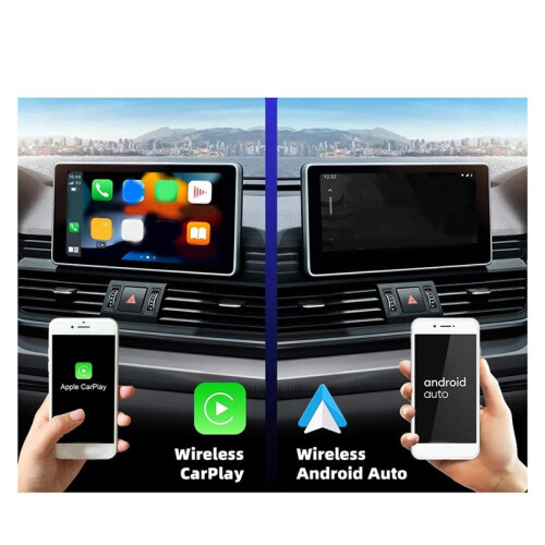 CarPlay Wireless Android Auto Box 2.4G e 5.8Ghz WiFi  Auto Connect Collega e Usa per Auto