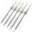 5PCS Soldering Iron Tips,TS100 Series Rapid Heating Replacement Tip for Pinecil TS100 TS101 Soldering Iron 4