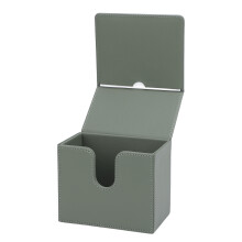 Caixa organizadora portátil para fotos em PVC com fecho magnético, compatível com fotos de 3 polegadas.