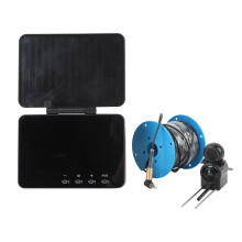 1080P Underwater Fishing Camera 4.3 Inch IPS Touchscreen Fish Finder Support Night Mode with 30m Cable IP67 Water Resistant 175 Degree Wide Angle