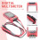 Digital Multimeter, 9999 Counts TRMS Auto-Ranging Voltmeter, Accurately Measures AC/ Amp Ohm Voltage Meter 5