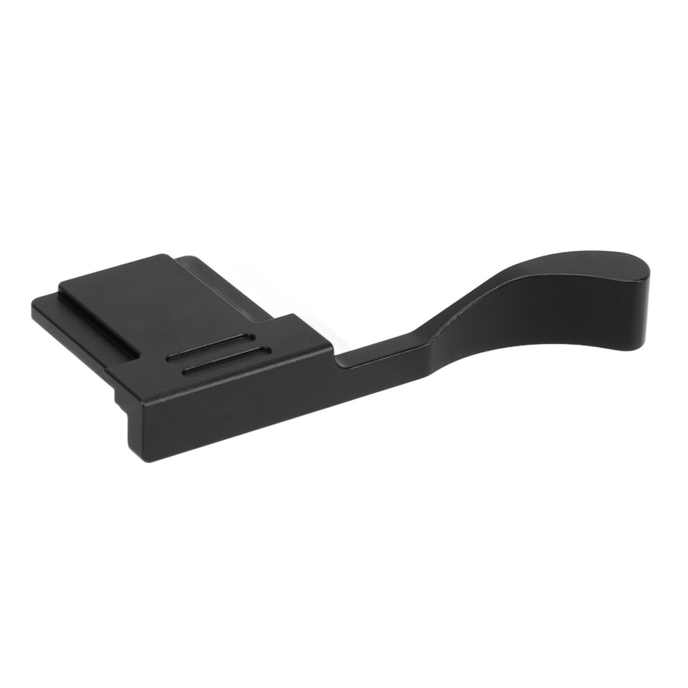 Camera Thumbs Up Grip Aluminium Alloy Camera Hot Shoe Thumb Rest Support Holder Compatible With X100v X100f Xe3 Xe4 Black 3404451951657