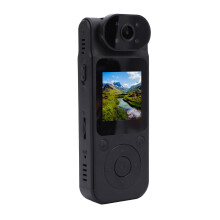 1,54 inch 4K-actiecamera met clip aan de achterkant, kleurenscherm, DV-recorder, 180 graden draaibare lens, 1400 mAh infrarood bodycam