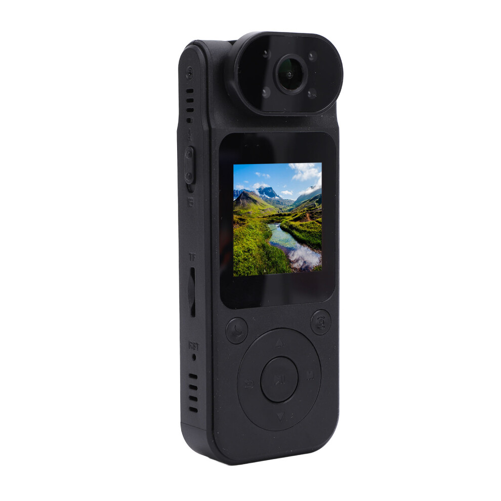 1.54 Inch 4K Action Camera With Back Clip Color Screen Dv Recorder 180 Degree Rotatable Lens 1400Mah Infrared Body Worn Camera 3555746753101