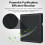 2Pcs for  H2D Air Filter Element Activated Carbon Air Purifier Filter Replacement for 3D Printer Accessories 9