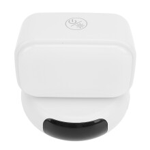LED Night Light Bluetooth Speaker Alarm Clock with 3-Level Brightness White