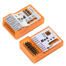 Voor NX4 EVO Flight Controller 3D Flight Gyroscope Balance voor Vastevleugelvliegtuigen Ondersteuning Rate/Hold/Gyro Off Mode