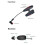 UHF 2.4G Wireless Microphone System for Instruments - Receiver and Transmitter Set for Saxophone 5