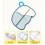 2pcs Round Portable Plastic Medicine Box Cute Cartoon Sealed Moisture-Proof Multi-Compartment Storage 3