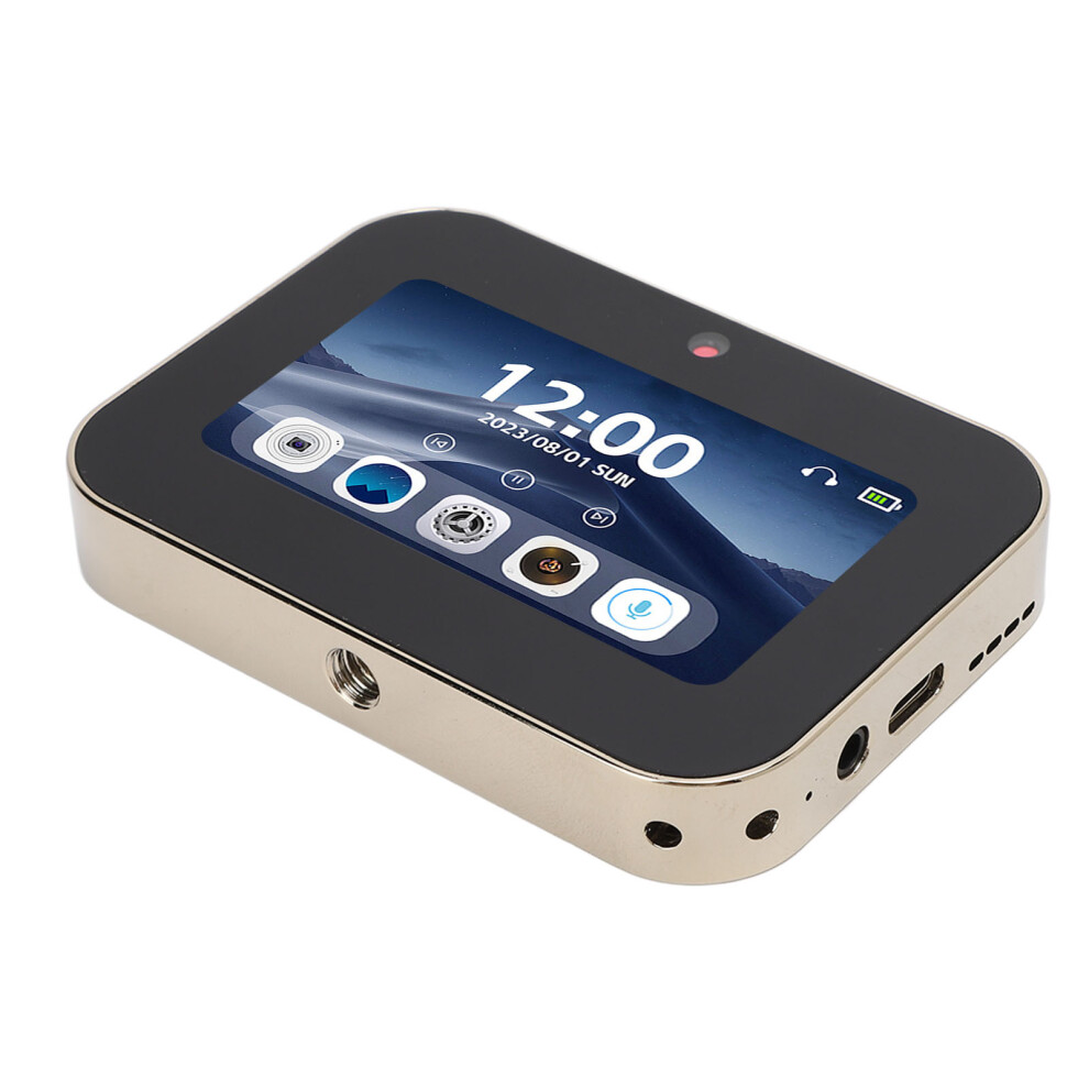 4K Digital Camera With 3 Inch Touchscreen 64Mp Video Camera 120 Degree Wide Angle Compact Small Camera Movies Music Player 3600Mah Gold 3135261665242