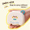 2pcs Round Portable Plastic Medicine Box Cute Cartoon Sealed Moisture-Proof Multi-Compartment Storage 4