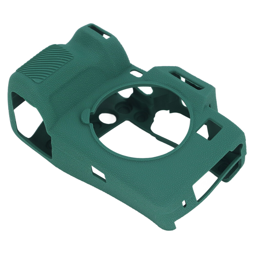 Silicone Protective Case Compatible With A7r5 Soft Shockproof Anti Slip Digital Camera Housing Cover Body Skin Case Dark/Green 3532222312557