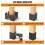 Post Base Protectors Guard for Wooden Mailbox Bracket, Protect Pavilion Deck Railing From Lawnmower 4