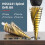 Step Drill Bit Set, 3Pcs Titanium Step Drill Bits, Metric 4mm to 32mm Drill Cone Bits for Metal, Wood, PVC C 2