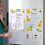 Magnetic Acrylic Daily Planner Memo Board with Erasable Writing for Refrigerator 7