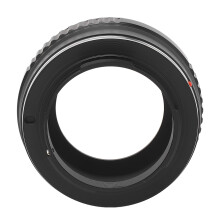 Lensadapterring met zeer nauwkeurige handmatige scherpstelling, gemaakt van aluminiumlegering, compatibel met Zeiss M42-vattinglenzen en NEX-lenzen.