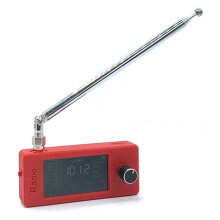 0,5-108 MHz Kieszonkowe Radio SI4732, Odbiornik, Radio, Antena Teleskopowa ESP32-S3 LSB SW MW VHF Kieszonkowe Radio