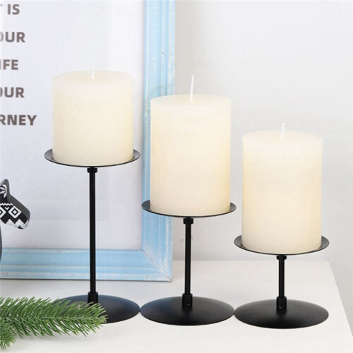 Pillar Candlestick Wedding Candlestick Iron Candlestick Candlestick Table Decoration 1