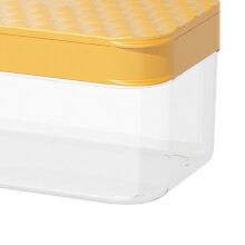 28 Grid Silicone Ice Cube Tray with Lid