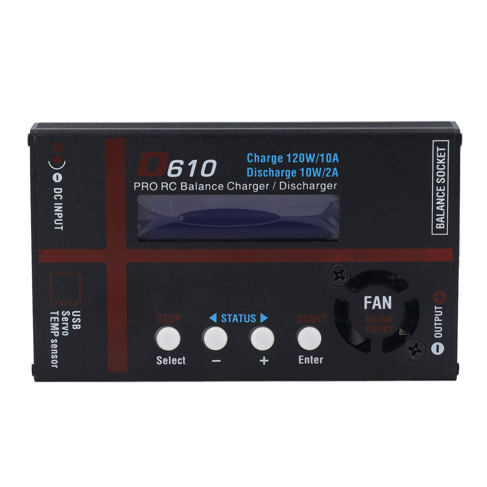 120W 10A RC Battery Charger with Discharge