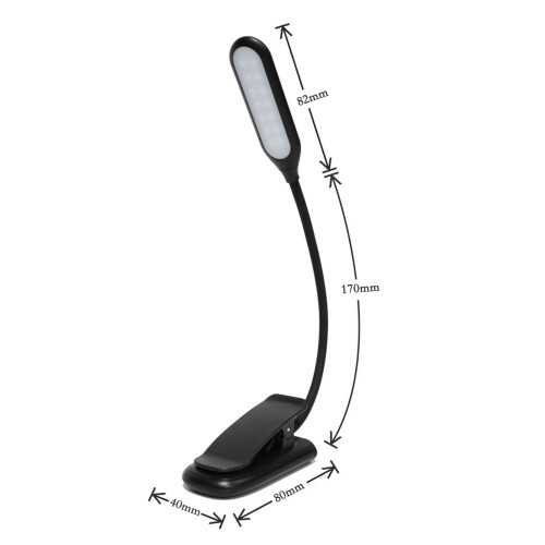 Music Score Light LED Desk Lamp with Clamp, 1000mAh, 25.2cm 1