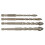 10pcs Four-Edged Eccentric Drill Bit Hexagonal Sawtooth Drill Bit Set Alloy High Hardness Drilling Tool 6