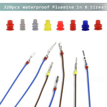 769PCS 26Type Pins Connector Kit,Car Electrical Wire Connector Pins Terminal 1-3.5mm Automotive Pin Connectors