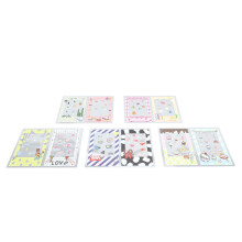 10 stuks fotolijststickers, veelzijdige doe-het-zelf scrapbookstickers, geschikt voor dagboeken, notitieboekjes en fotoalbums (stijl 2).