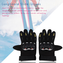 Guanti da Diapositiva Longboard DIY Guanti da Skateboard Protezione nel Schiuma Guanti da Pattinaggio Longboard nel Discesa con Cursore