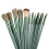 (Green) Weiches Make-up Pinsel Set Damen 6