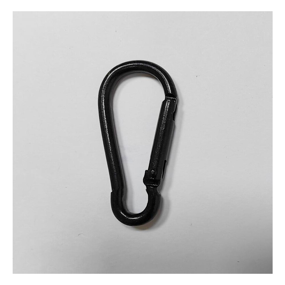 (Black, 10Pcs) Colorful Gourd Carabiner Keychains - 10Pcs 6017806917382