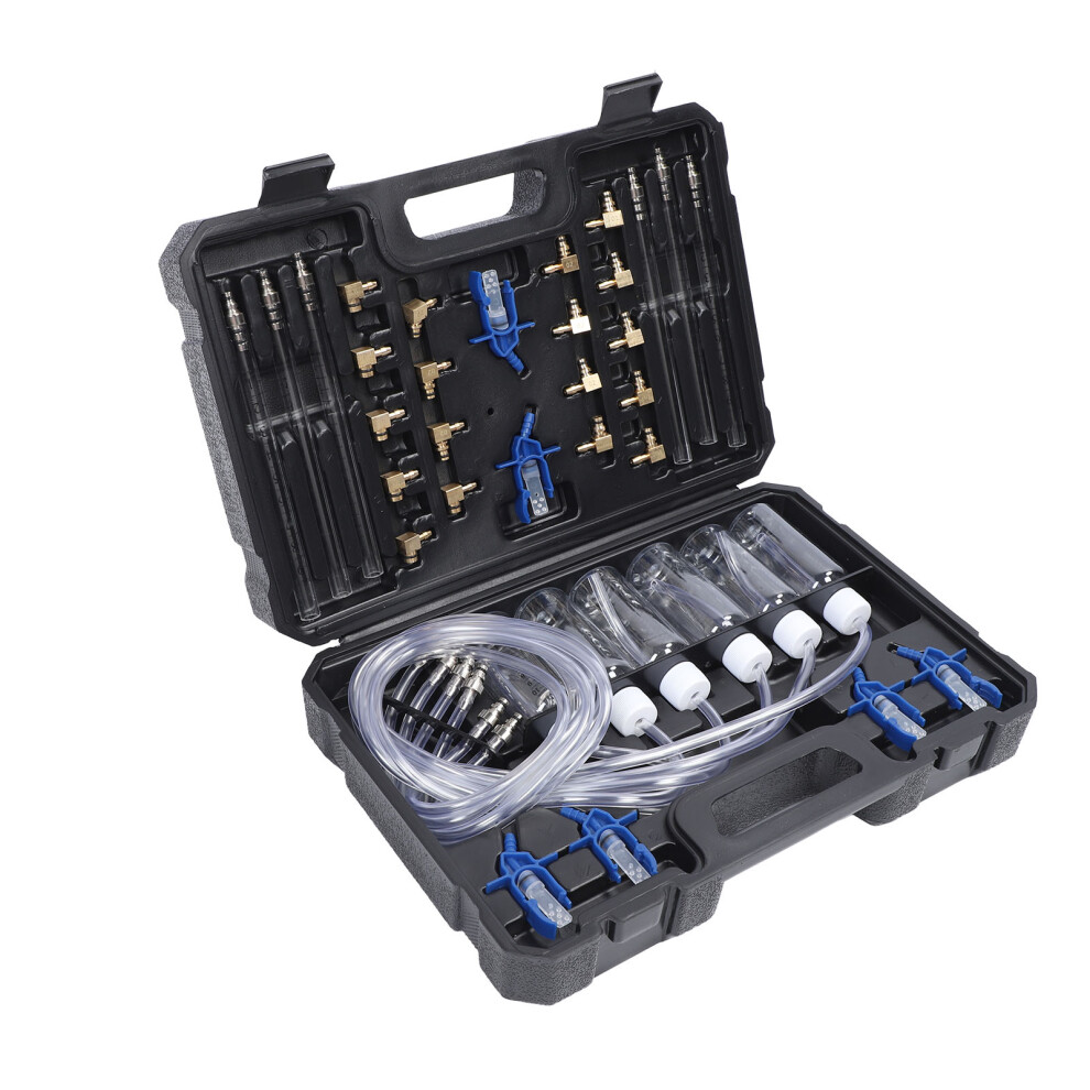 Heavy Duty Diesel Injector Flow Test Tool Reliable Common Rail Fuel Tester Set 7661386015687