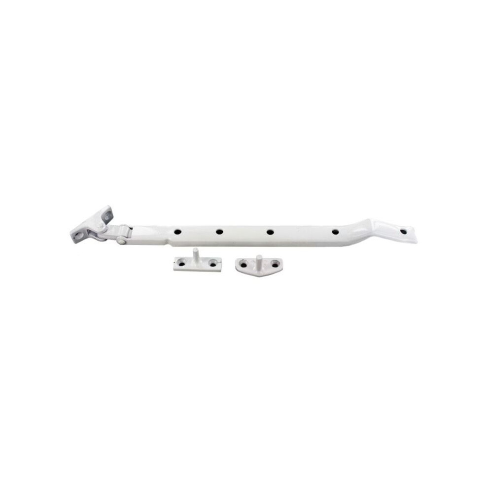 Securit - Casement Stay White - 250Mm 5019923151015