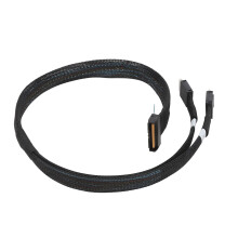 8i zu Oculink SFF 8611 PCIe 5.0 32GT/s Kabel für Server-Datenzentrum MCIO X8 Einsatz