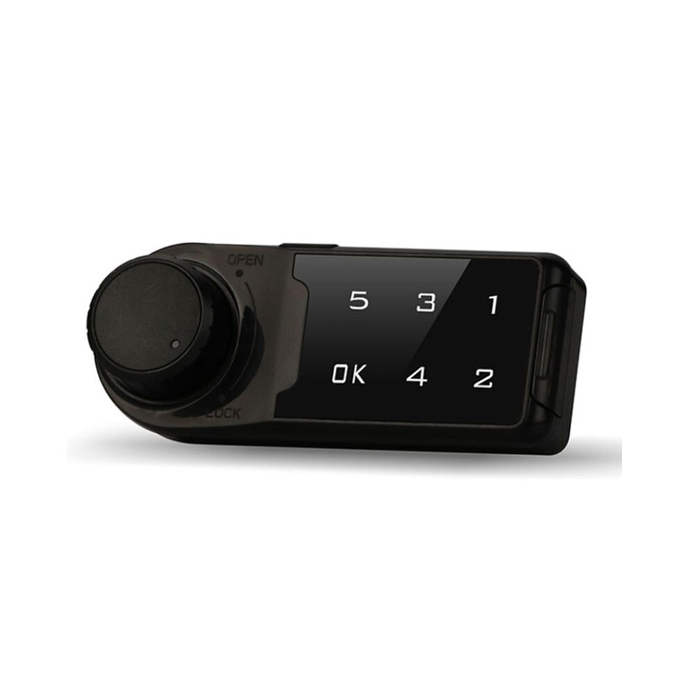 6 Digit Electric Touch Keypad Password Number Code Cabinet Drawer Mailbox Lock Horizontal L20mm Black 6033626341688