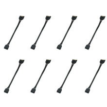 5-Wire 15Pin Male to Female Power Extension Cable HDD SSD Supply for PC HDD SSD 18AWG 62cm