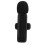 Micrófono de solapa 2.4 GHz 150 mAh negro compacto USB-C 1
