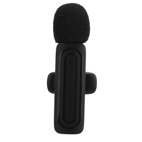 Micrófono de solapa 2.4 GHz 150 mAh negro compacto USB-C