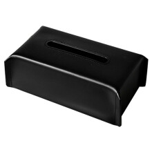 Caixa de Lenços de Papel, Estojo de Couro Sintético para Guardanapos, Suporte para Papel de Seda para Sala de Estar, Decoração de Mesa para Casa,