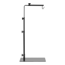 Reptile Lamp Stand, Adjustable 14-32 Inch Heat Lamp Stand, Reptile Light Stand Holder Lamp Hanging Bracket Metal Support