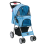 KCT (Blue Pet Stroller) KCT Hooded Pet Strollers for Small to Medium Sized Pets 1