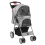 KCT (Grey Pet Stroller) KCT Hooded Pet Strollers for Small to Medium Sized Pets 1