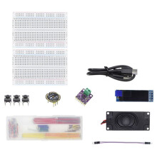 Breadboard 0.91 Inch Kit for DeepSeek Xiaozhi AI Voice Chatbot Kit for Learning and Puzzle Development