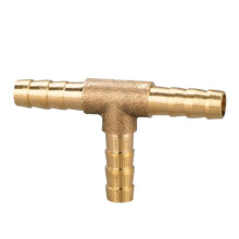 6mm Brass T-Shaped Barb Fitting for Air Brake Systems