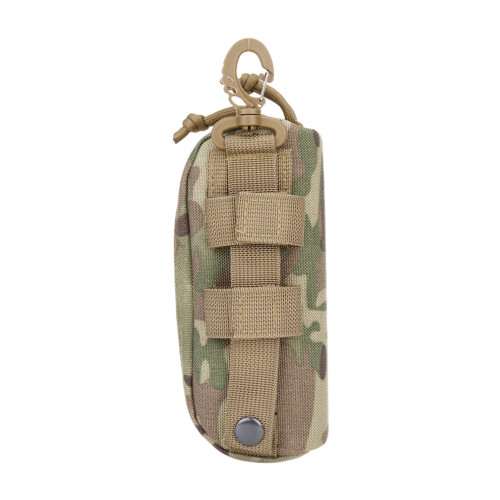 (Cp) Shockproof Nylon Eyeglass Case for Belt/Vest/Backpack