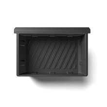 Staubbox für die Vordere Sitzreihe im Auto, für Model Y Juniper 2025, Aufbewahrungsbox mit Schubladenfach Unter Dem Sitz